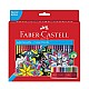 Faber-Castell Χρωματιστά μολύβια Castle, 60 χρωμάτων