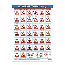 Cubos Ученическо табло ''Пътни знаци'', 70 х 100 cm