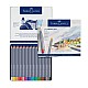 Μολύβια Faber-Castell Watercolor Goldfaber Aqua, 24 χρωμάτων, σε μεταλλική θήκη