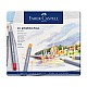 Μολύβια Faber-Castell Watercolor Goldfaber Aqua, 48 χρωμάτων, σε μεταλλικό κουτί