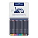Χρωματιστά μολύβια Faber-Castell Goldfaber, 24 χρωμάτων, σε μεταλλική θήκη