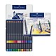 Χρωματιστά μολύβια Faber-Castell Goldfaber, 48 χρωμάτων, σε μεταλλικό κουτί
