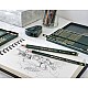 Μολύβι Faber-Castell Castell 9000, μαύρος γραφίτης, σετ για καλλιτέχνες, διαφορετικές σκληρότητες, 12 τεμάχια