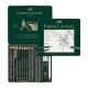 Σετ μολυβιού Faber-Castell Pitt Graphite, 19 τεμαχίων σε μεταλλικό κουτί