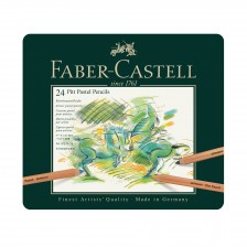 Faber-Castell χρωματιστά μολύβια Pitt Pastel, 24 χρώματα