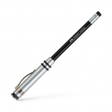 Faber-Castell μολύβι Design Perfect, γραφίτης, με καπάκι, μαύρο