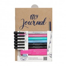Faber-Castell σετ μαρκαδόρων Pitt Artist Journal, 7 τμχ
