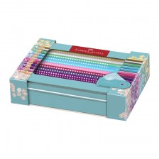 Faber-Castell χρωματιστά μολύβια Sparkle, 20 χρώματα, με ξύστρα