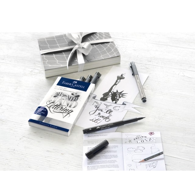 Μαρκαδόρος Faber-Castell Pitt Artist, 9 τεμάχια