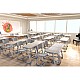 RFG Ergonomic Chin και καρέκλα Istudy White, από I έως VIII τάξη
