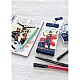 Faber-Castell Marker-brush Pitt Comic, 6 τεμάχια