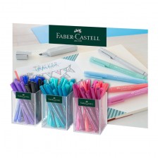 Faber-Castell λεπτογράφος 1554, 0.8 mm, 60 τμχ σε 3 κούπες