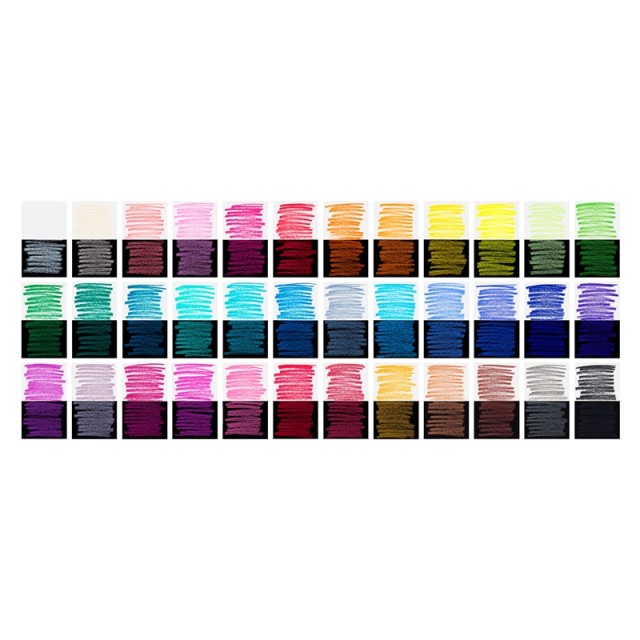 Μολύβια Faber-Castell Colored Black Edition, 36 χρωμάτων