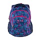Pulse Backpack Teens, καρδιές, μπλε-ροζ