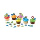 Learning Resources Игра с букви, във формата на кексчета, 64 части