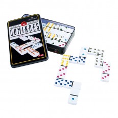 Small Foot Domino "6 χρώματα" σε μεταλλικό κουτί, 28 τεμάχια