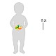 Small Foot Puzzle Labyrinth, για κορδόνι, σε διάφορα χρώματα και σχήματα, 10 τεμάχια