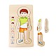 Small Foot Puzzle Body αγοριού, σε στρώσεις, ξύλινο, 28 τεμαχίων