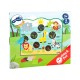 Small Foot Target Throwing Game Africa, 42 x 17 x 36 cm
