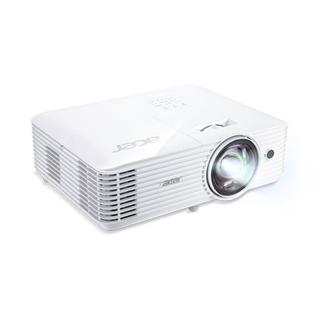 Acer Projector S1286H, μικρή απόσταση, DLP, 3500 lm, 1024 x 768, HDMI, VGA, λευκό
