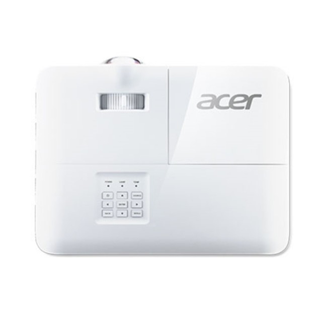 Acer Projector S1286H, μικρή απόσταση, DLP, 3500 lm, 1024 x 768, HDMI, VGA, λευκό