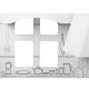 Small Foot Play κουζίνα, χαρτόνι, 117 x 57 x 135 cm