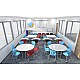 Μαθητική καρέκλα RFG Maxima C, 43 x 45 x 43 cm, μανταρίνι