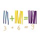 Nowa Szkola Math sticks, χρωματιστά, 10 cm, 1000 τεμάχια