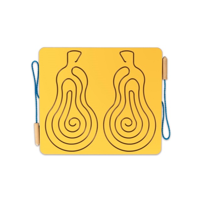 Nowa Szkola Board, χειριστική, για 2 χέρια, αχλάδι, 40 x 35 cm