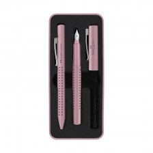 Faber-Castell πένα и στυλό Grip 2010, M, χρώμα Rose Shadows