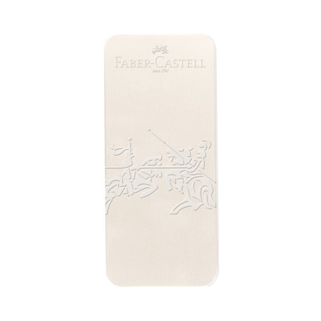 Στυλό και στυλό Faber-Castell Grip 2010, M, χρώματος γάλακτος καρύδας