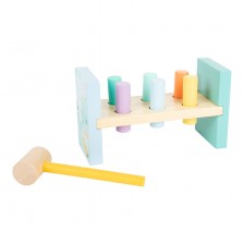 Παιχνίδι Small Foot Hammer, ξύλινο, σε παστέλ χρώματα