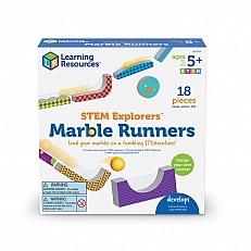 Learning Resources πίστες με μπίλιες για τοίχο, 18 κομμάτια