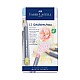 Μολύβια Faber-Castell Goldfaber Aqua, 12 παστέλ χρώματα