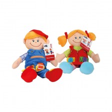 Small Foot μαλακές κούκλες Chiara & Massimo