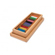 Nowa Szkola Κουτί με υλικά Μοντεσσόρι Νο.2, χρωματιστά