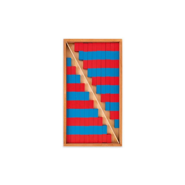 Μπαστούνια Nowa Szkola Montessori, για μέτρηση, σε κουτί
