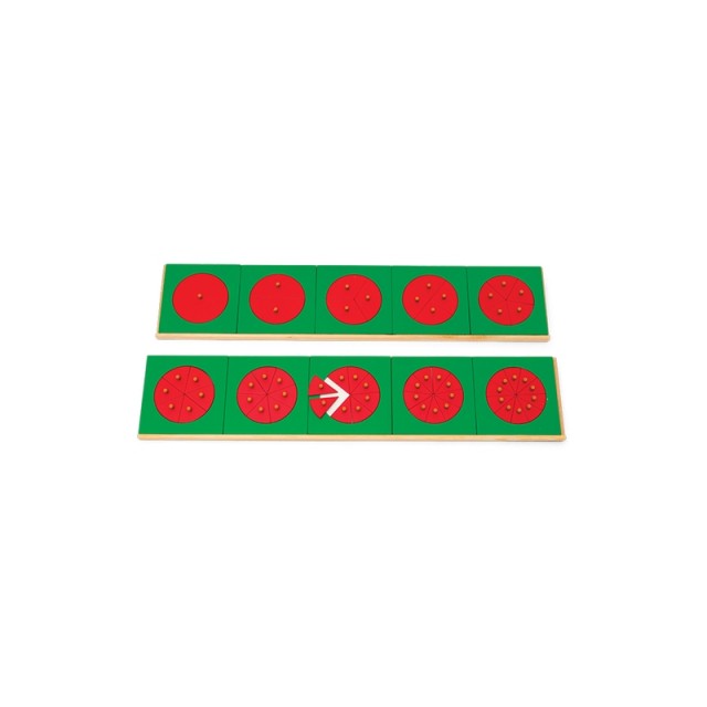 Nowa Szkola Circles Montessori Fraction, ξύλινο
