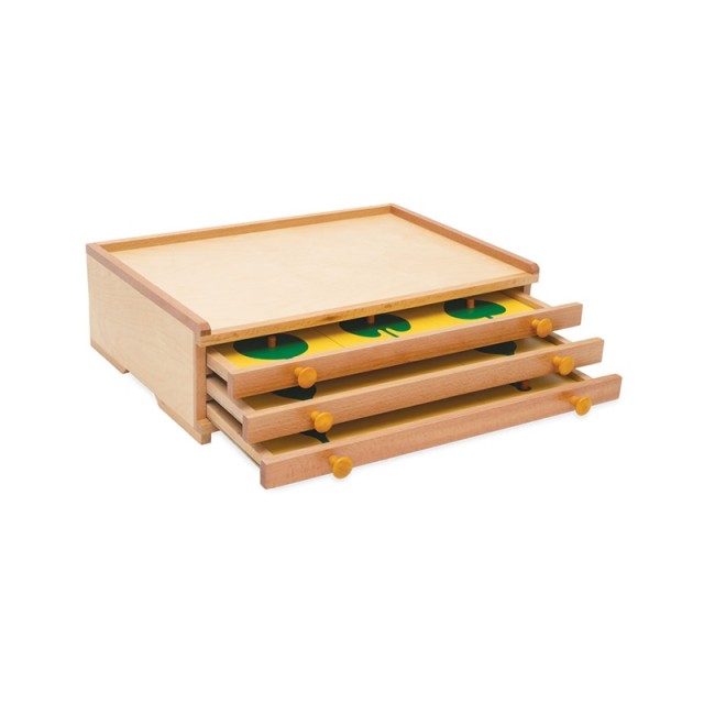 Ντουλάπι Nowa Szkola Montessori, βοτανικό, ξύλινο, 47,5 x 14 x 32,5 cm