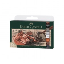 Faber-Castell μαρκαδόροι-πινέλο Pitt Artist, Classic, 8 τμχ