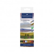 Faber-Castell μαρκαδόροι Goldfaber A.Dual Tuscany, 6 τμχ