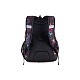 Pulse Backpack Teens Night Sky, μαύρο με πολύχρωμα στοιχεία