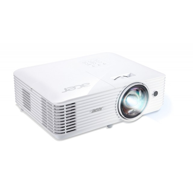 Acer Projector S1286H, μικρή απόσταση, DLP, 3500 lm, 1024 x 768, HDMI, VGA, λευκό