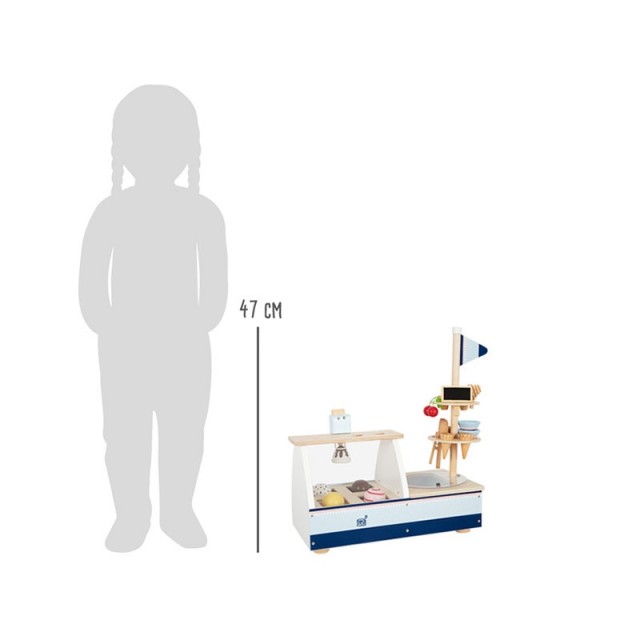 Small Foot Ice cream stand, ξύλινο, 45 x 21 x 47 cm