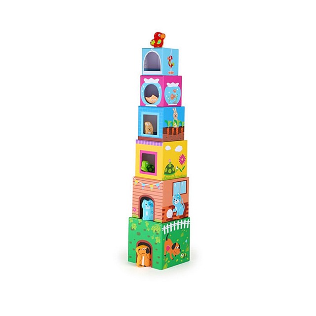 Small Foot Cubes Pets, με δυνατότητα αναβάθμισης, 12 τεμαχίων