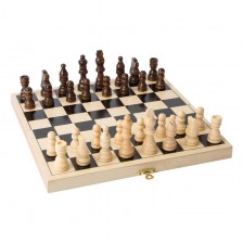 Small Foot σκάκι, ξύλινο, 26 x 26 x 2 cm