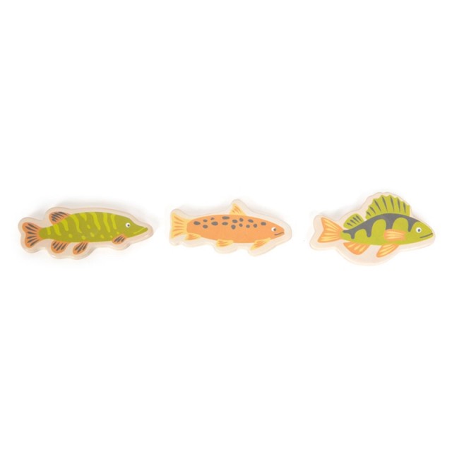 Small Foot Game Fishing - Friends, ξύλινο, 30 x 30 x 15 cm