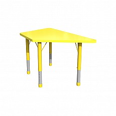 RFG μαθητικό τραπέζι Trapez ρυθμιζόμενο 1200 x 600 x 370-620 mm κίτρινο