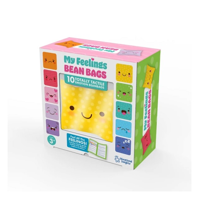 Πόροι μάθησης Sensory bags Emotions, 10 τεμάχια