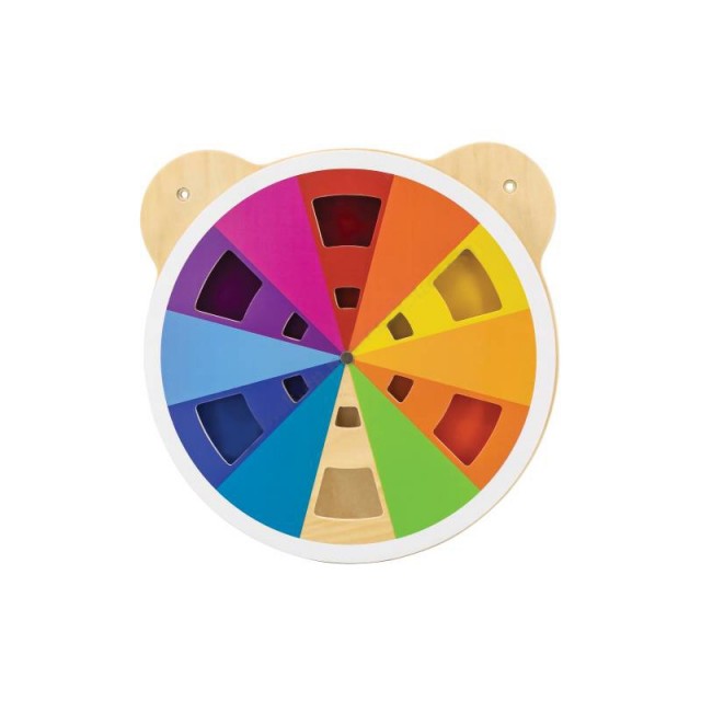 Nowa Szkola Board Bear-ουράνιο τόξο, χειριστική, 30 cm